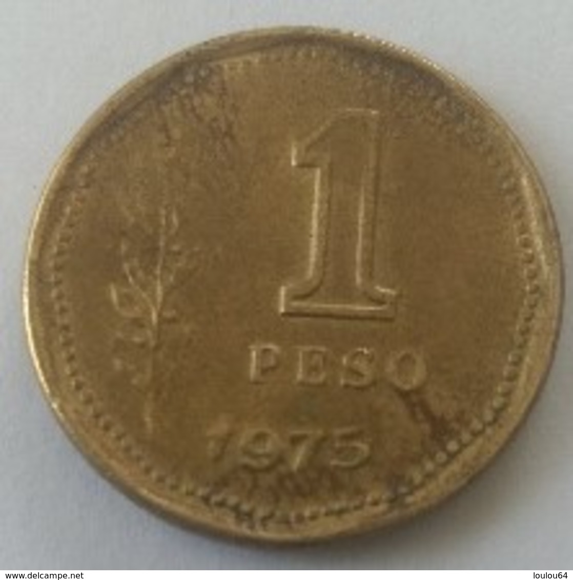 ARGENTINE -  1 Peso 1975 - - Argentine