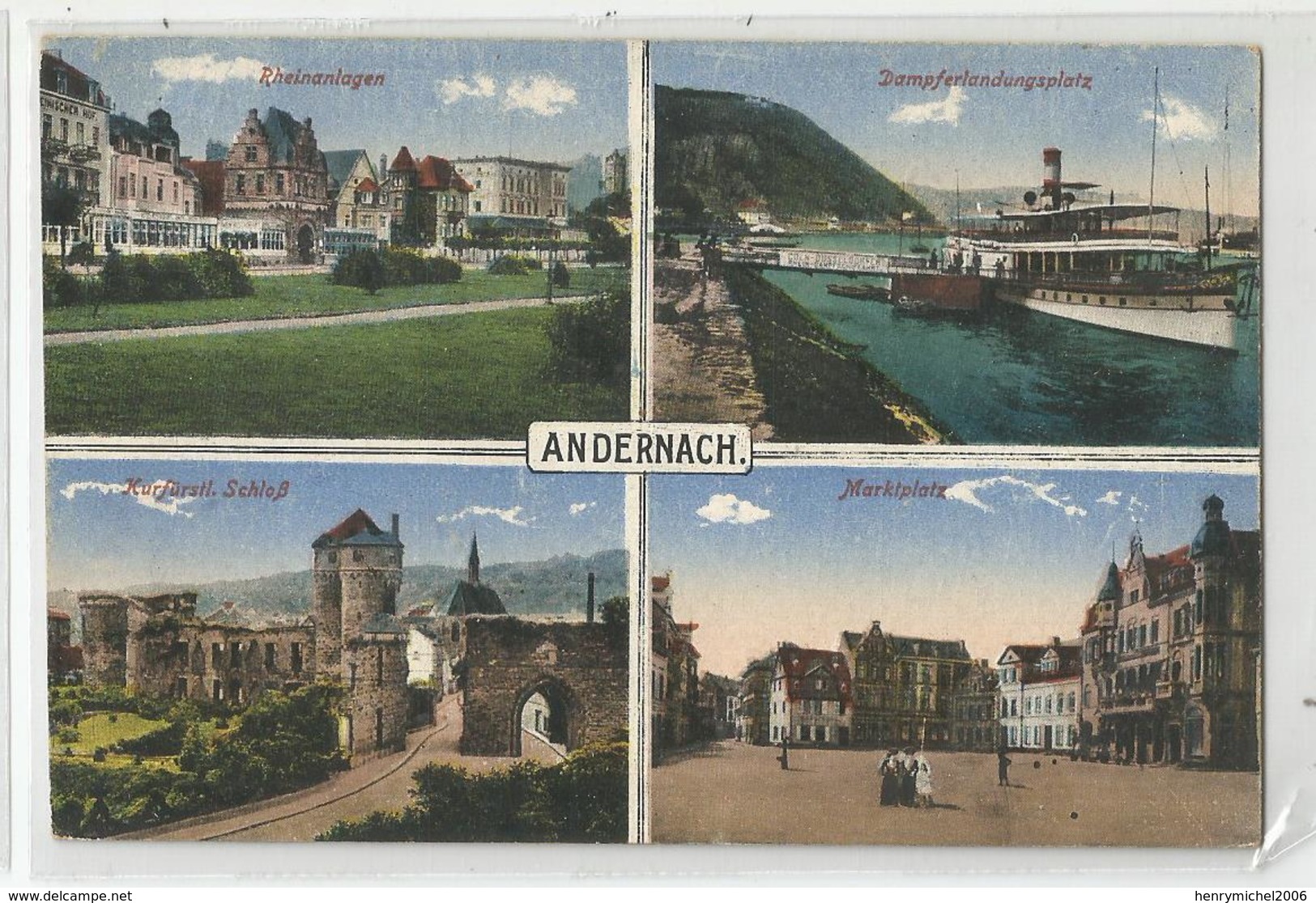 Allemagne Germany Andernach 1923 - Andernach