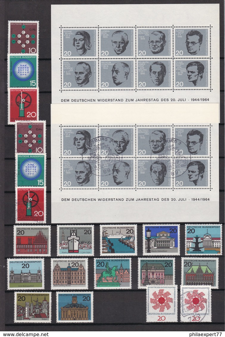 BRD - 1964 - Sammlung - Postfrisch/Ungebr./Gest. - Gebraucht