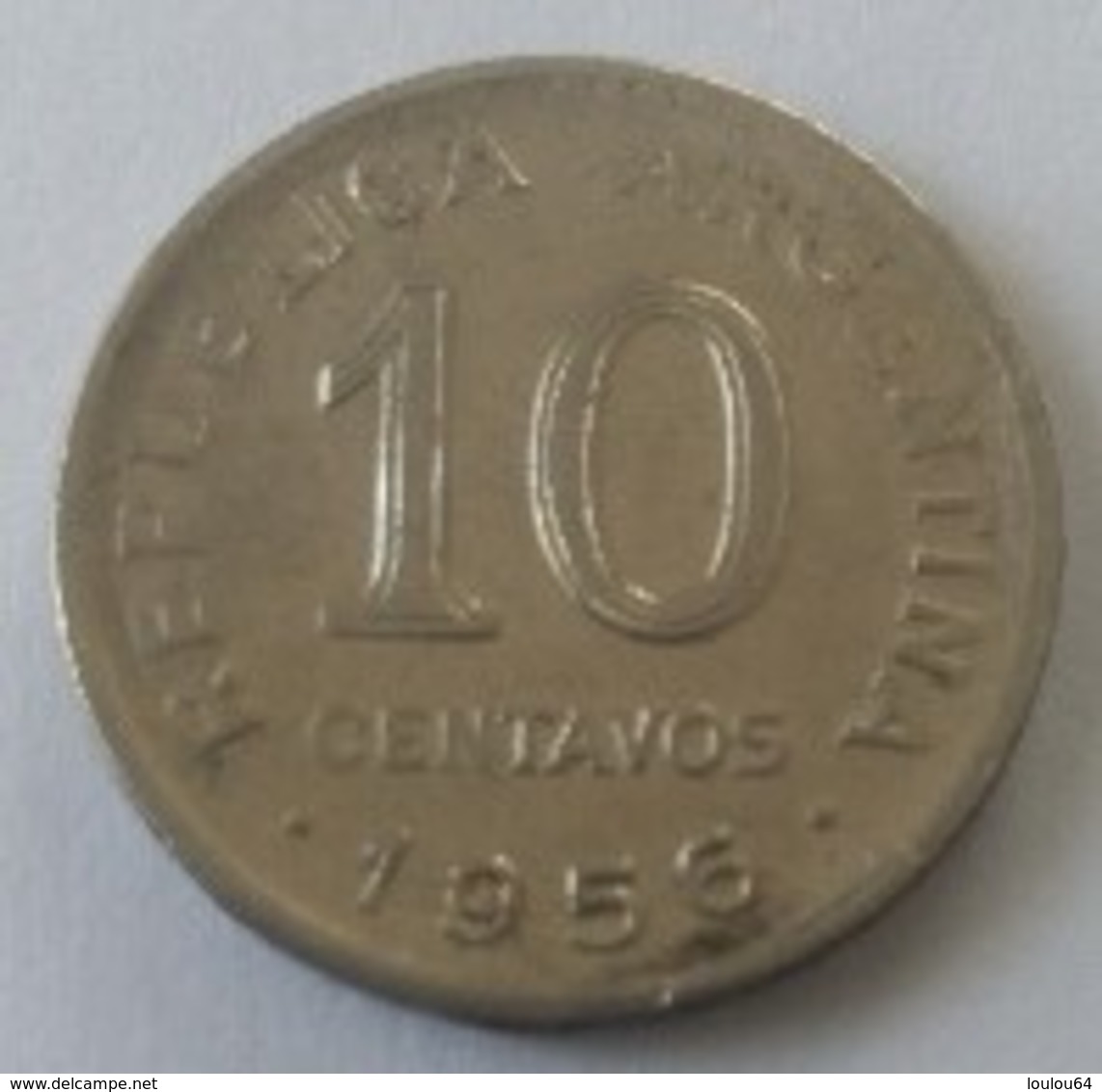 ARGENTINE - 10 Centavos 1956 - - Argentine