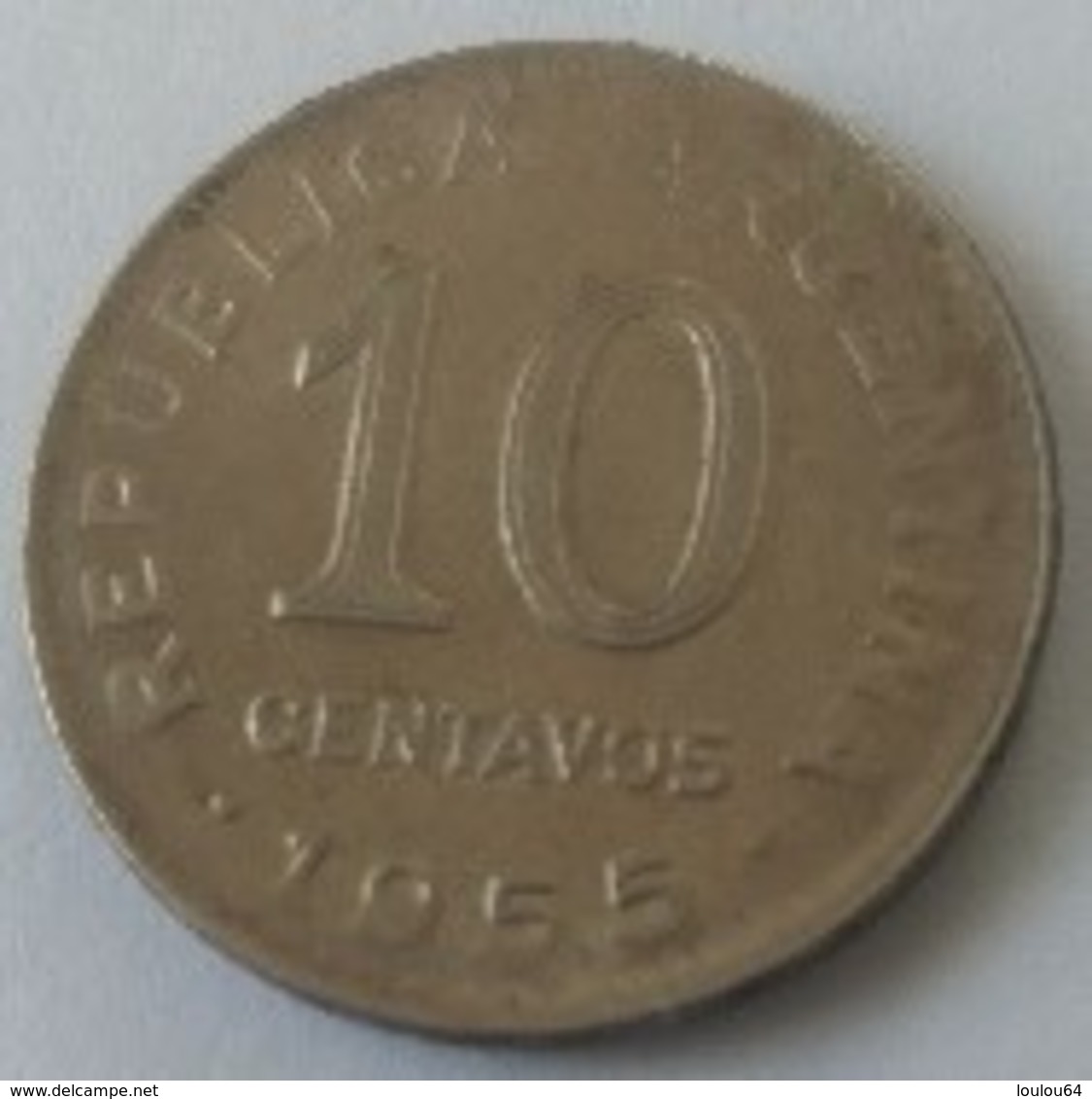 ARGENTINE - 10 Centavos 1955 - - Argentine