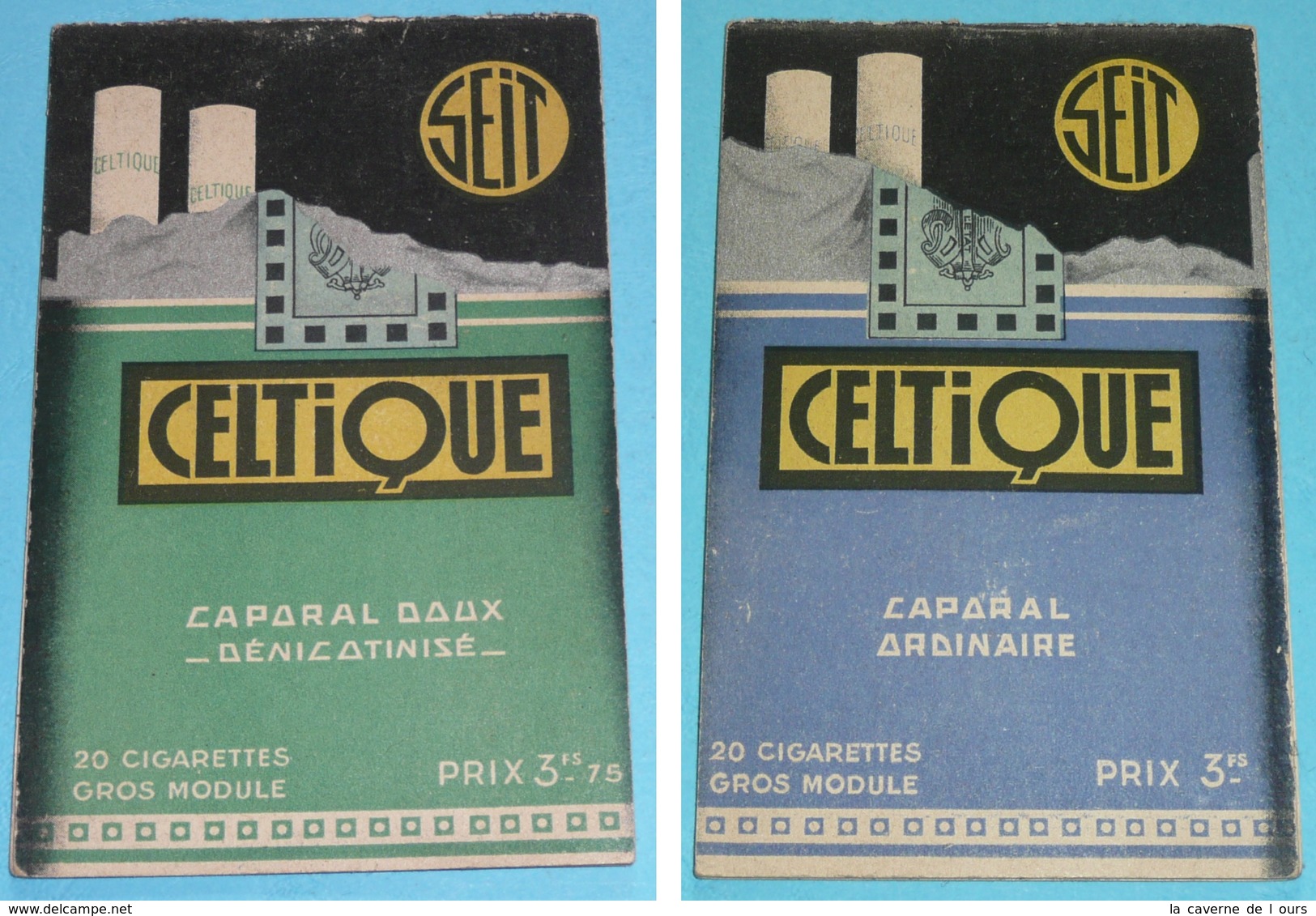 Rare Carnet Calepin Publicitaire Pub CELTIQUE Caporal Cigarettes Tabac, Bar Café Bistro Bistrot épicerie - Dokumente