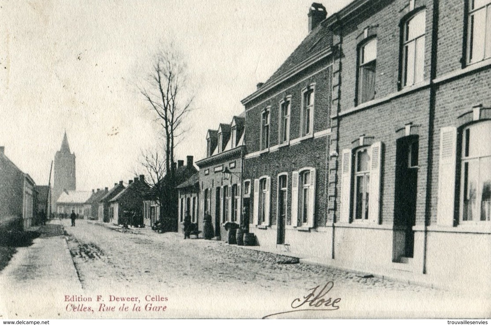 CELLES - RUE DE LA GARE - Celles