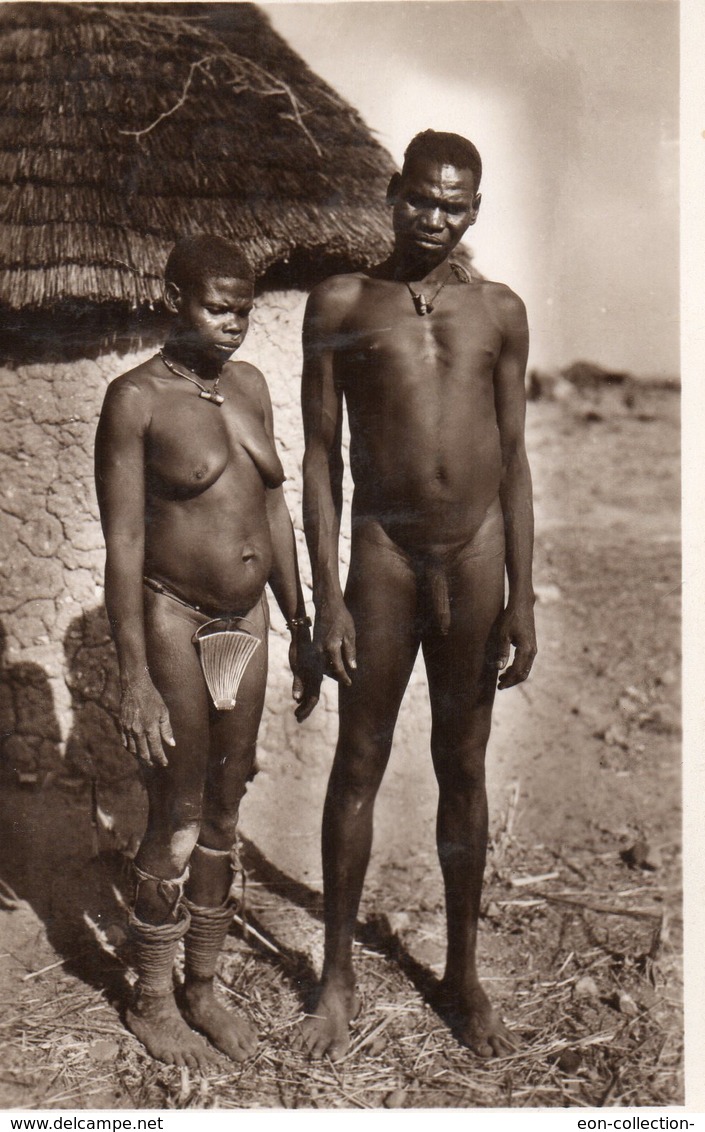 CPSM 132 MOKOLO CAMEROUN COUPLE KIRDI CARTE POSTALE ANCIENNE - Camerun