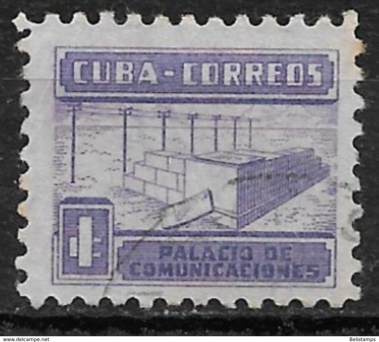 Cuba 1951. Scott #RA11 (U) Proposed Communications Building  (Complete Issue) - Timbres-taxe