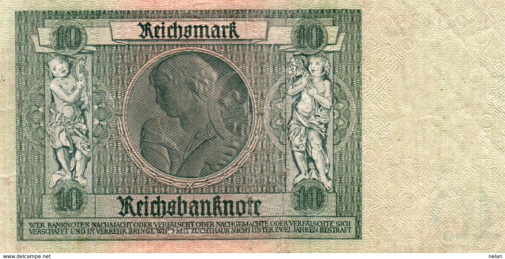 GERMANY- 10 MARK 1929  P-180b   Xf+aunc - 10 Mark