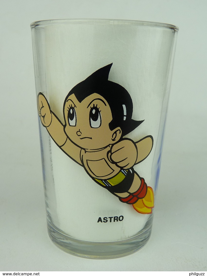 1 VERRE ASTRO BOY 1984 A03 Verres Astro Le Petit Robot - El Arte De La Mesa