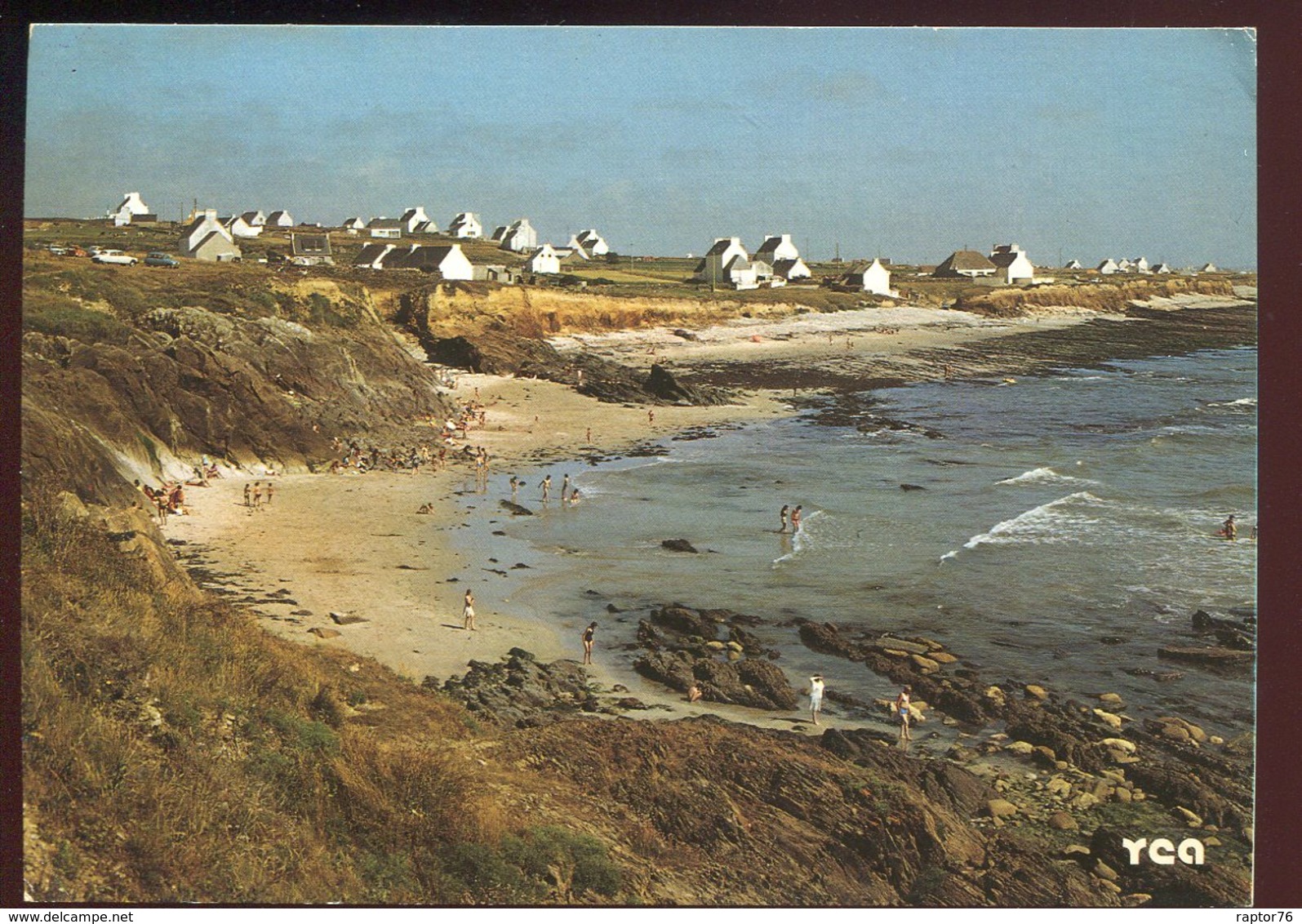 CPM 29 De PLOUHINEC à PLOZEVET Par La Route Cotière La Plage Du Goret - Plouhinec