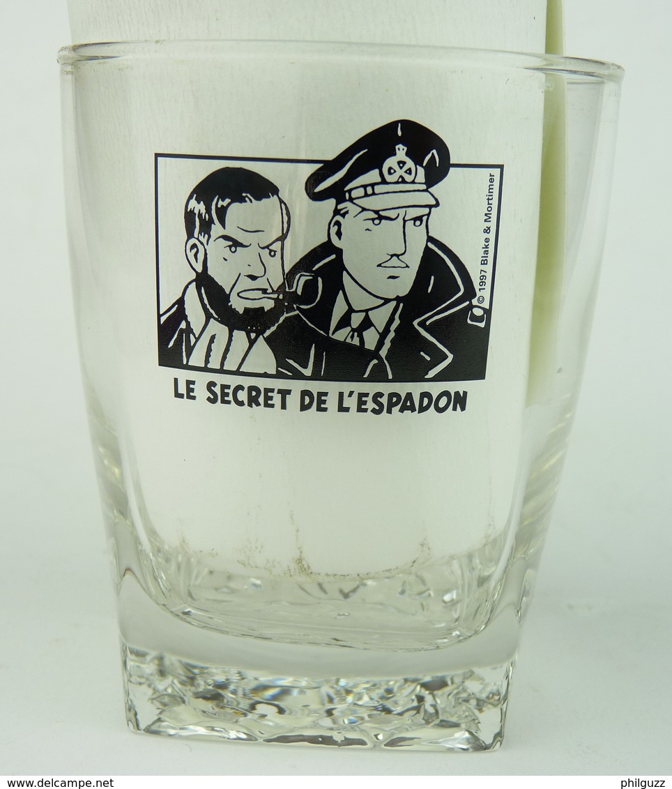 1 VERRE BLAKE ET MORTIMER 1997 A1 Verres - Art De La Table