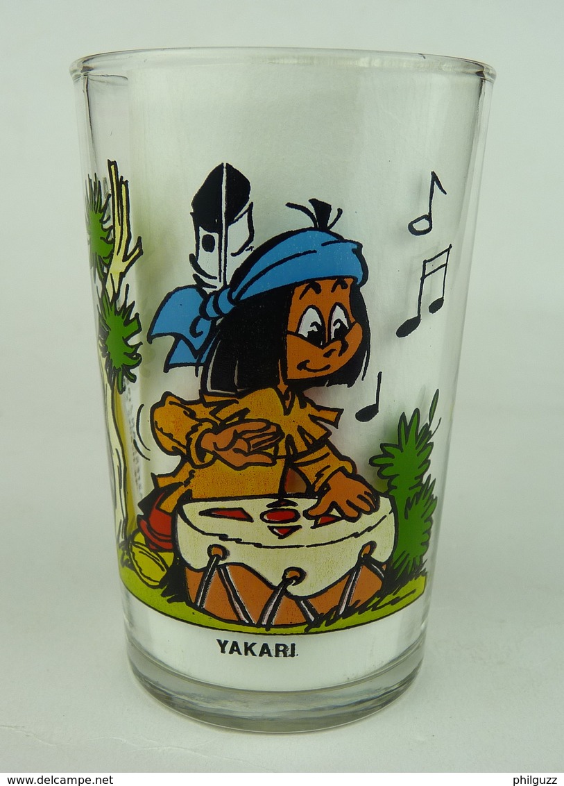 1 VERRE YAKARI 1982 B05 Verres - Art De La Table