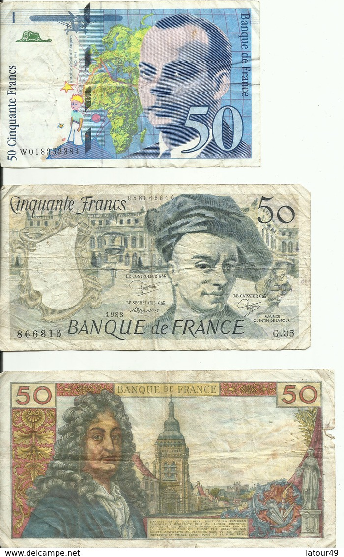 Lot De 6 Billets  Francais - Autres & Non Classés