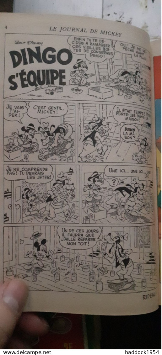 Mickey Super Détective Mickey Parade N° 1190 WALT DISNEY Edi Monde 1975 - Mickey Parade