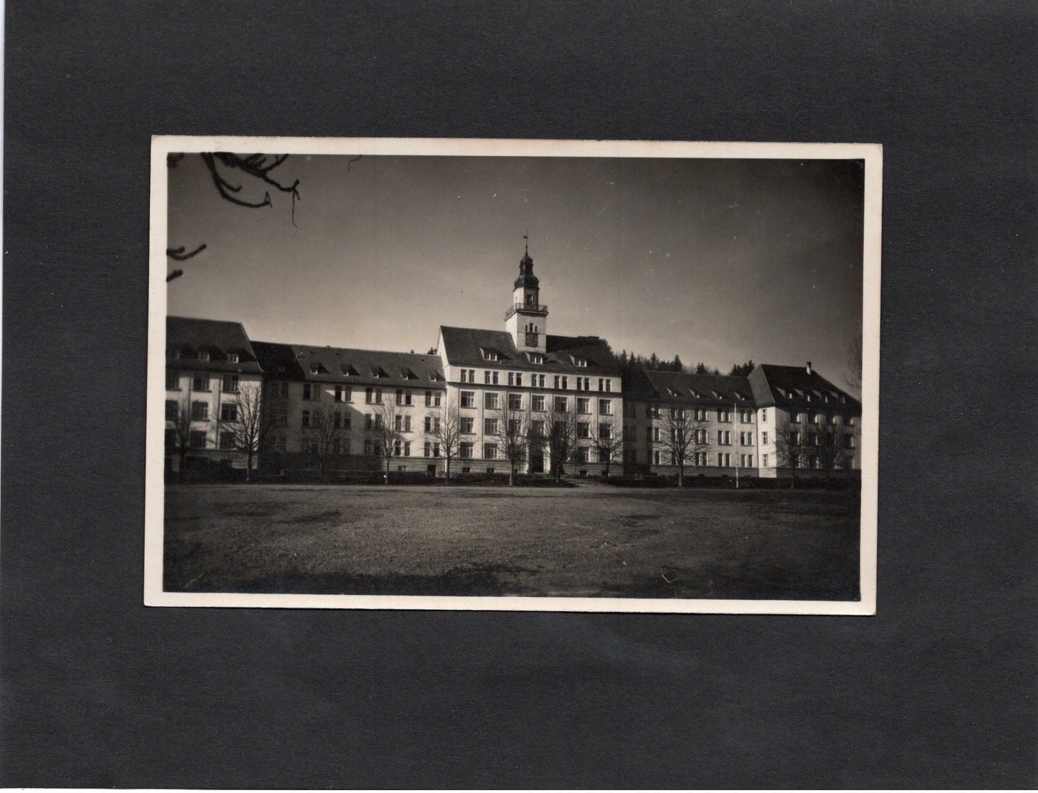 Carte Photo 1949 - SIGMARINGEN - Caserne Dans Une Ancienne Ecole De Douaniers - Sigmaringen