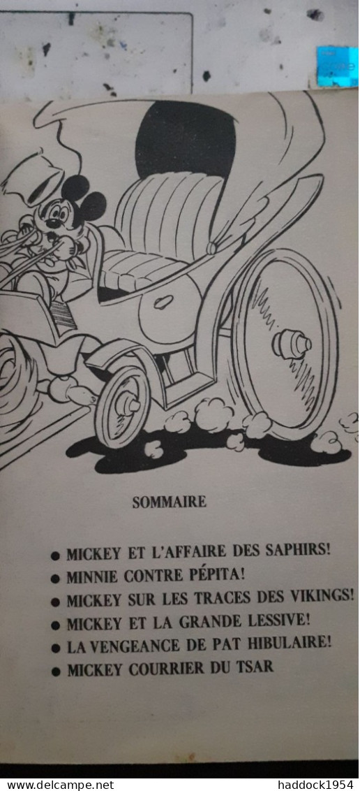 Mickey Contre Pat Hibulaire Mickey Parade N° 990 WALT DISNEY Edi Monde 1971 - Mickey Parade