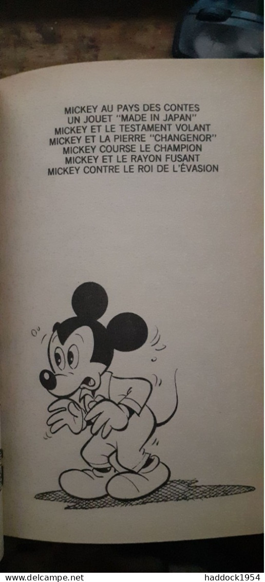 Mickey Mène L'enquête Mickey Parade N° 1433 WALT DISNEY Edi Monde 1979 - Mickey Parade