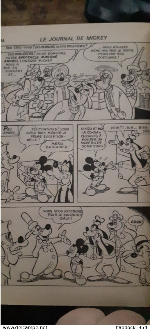 Mickey Fait La Loi Mickey Parade N° 1293 WALT DISNEY Edi Monde 1977 - Mickey Parade