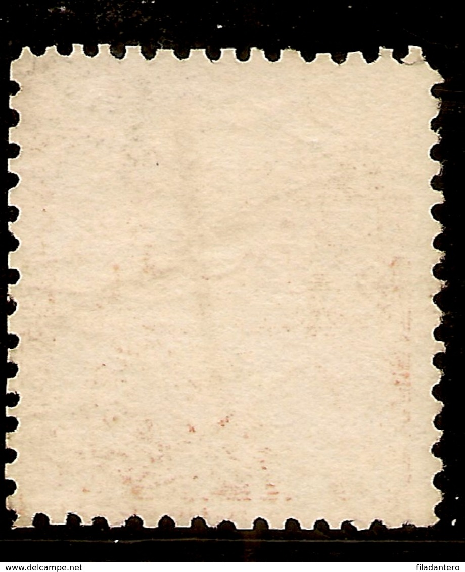 España Edifil 131 (º)  2 Céntimos Naranja  Corona Y Alegoría España  1873  NL296 - Used Stamps