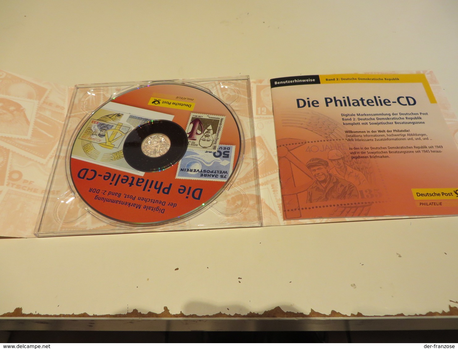 DEUTSCHLAND - D D R  Die Philatelie - CD Ausgabe 2001/2002. Digitale Markensammlung Dt. Post - Estados Unidos