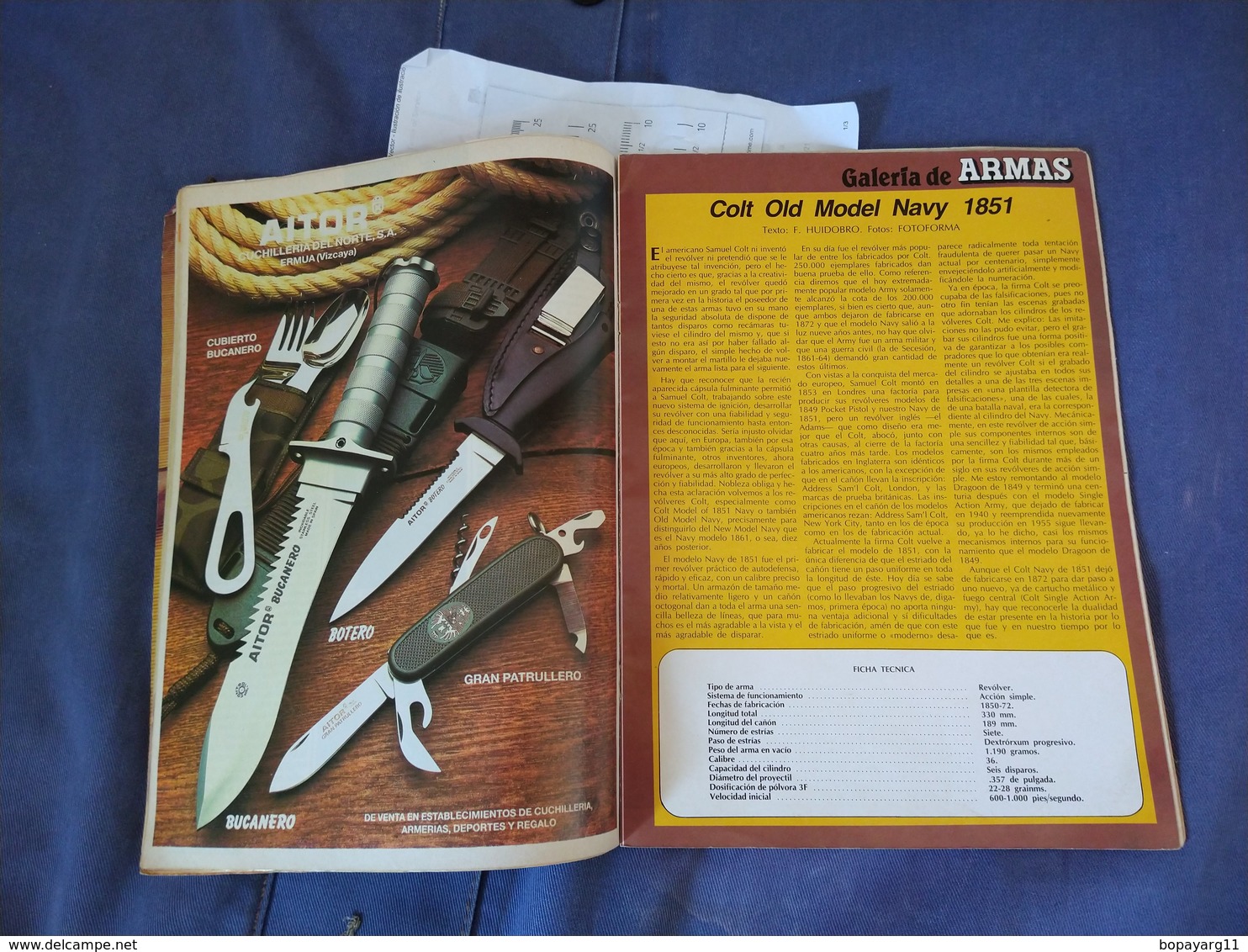 Revista Armas Magazine Nr 55 1986 Weapons   #7 - [1] Tot 1980