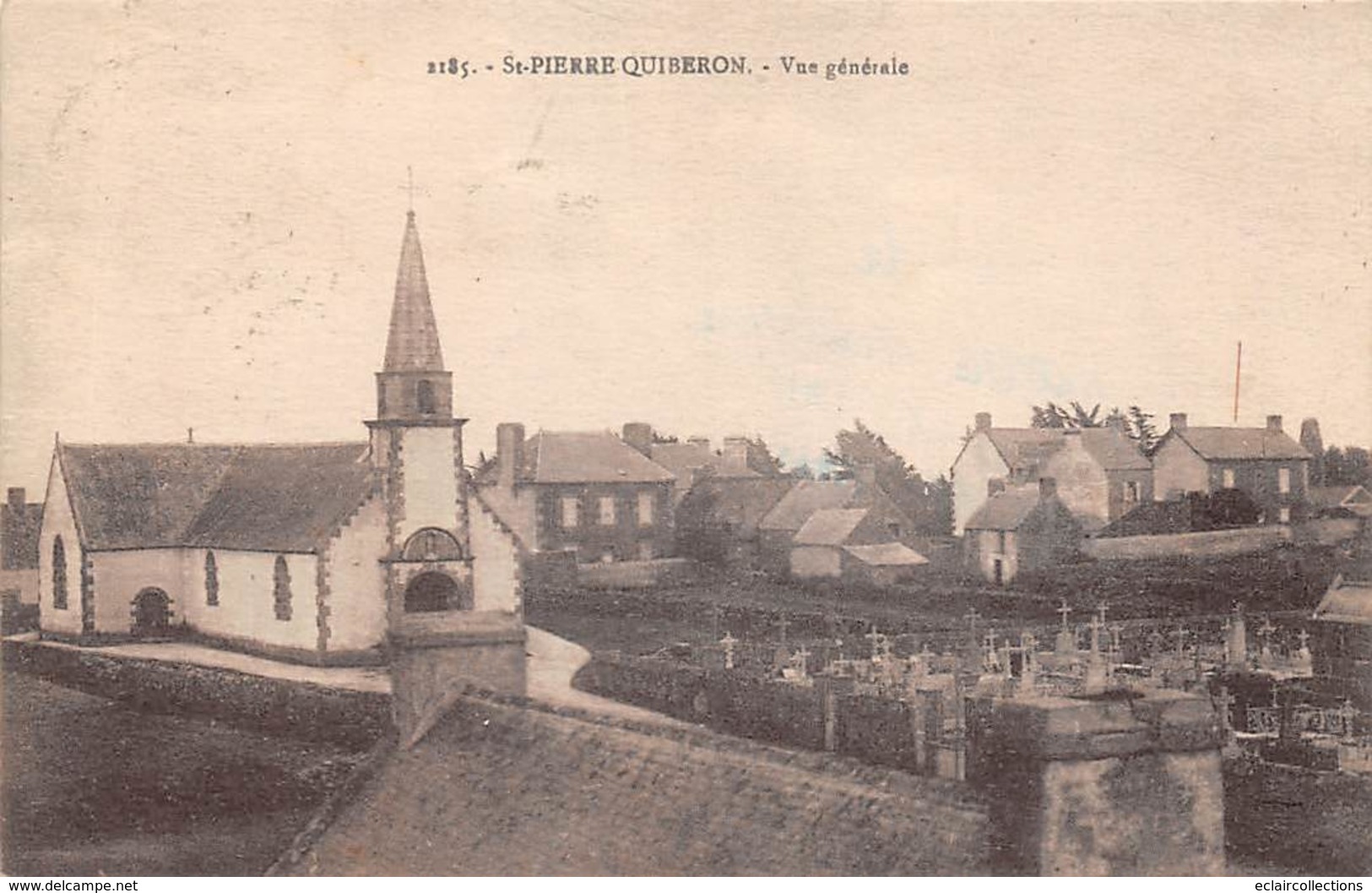 Quiberon     56       St Pierre Quiberon. Vue Générale       (voir Scan) - Quiberon