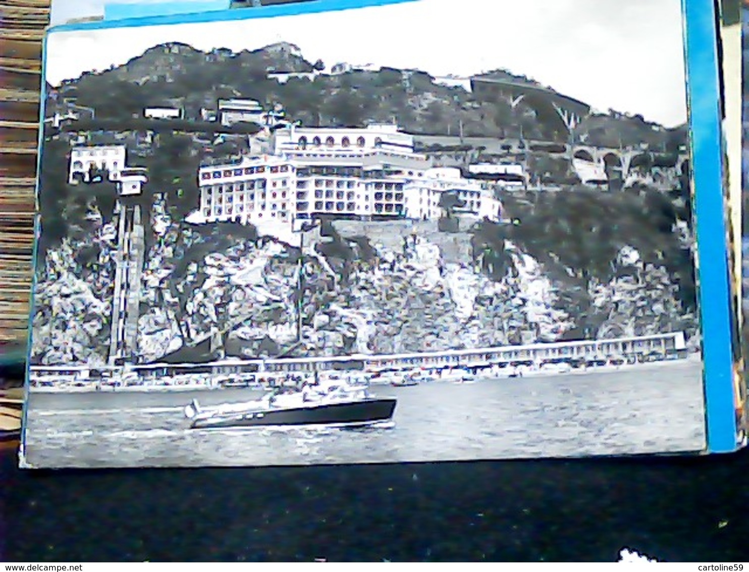 VIETRI SUL MARE  LLOYD'S BAIA HOTEL LLOYD E MOTOSCAFO  VB1964  HN7241 - Salerno