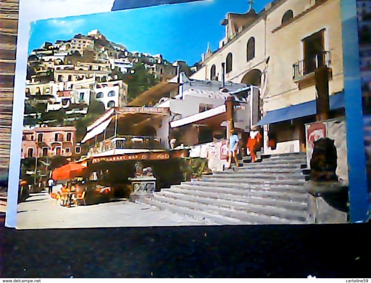 4 CARD  POSITANO VARIE VEDUTE E CENTRO   VB1969\2000 HN7243 - Salerno