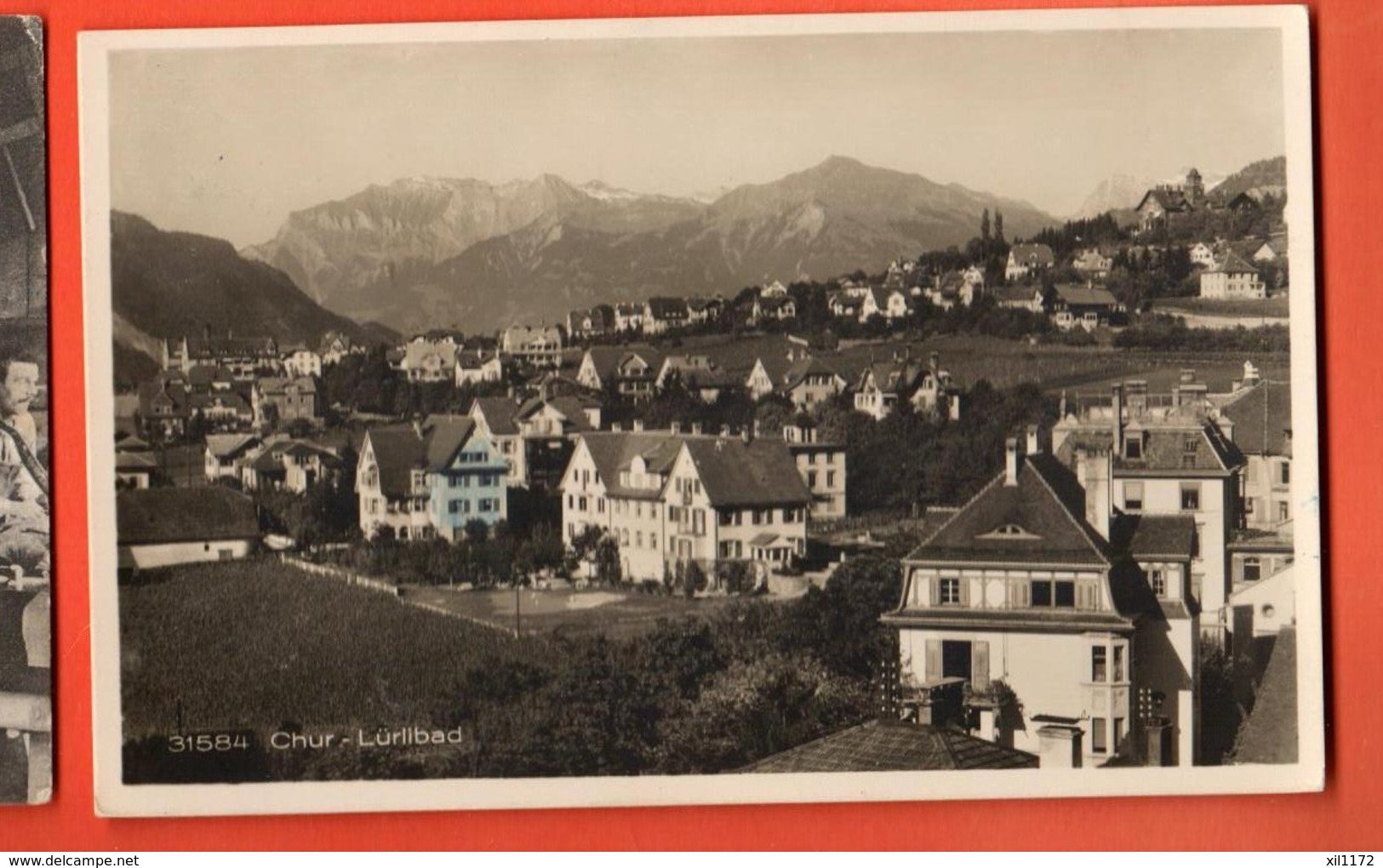 DJP-16 Chur Lürlibad. Gelaufen 1927 - Chur