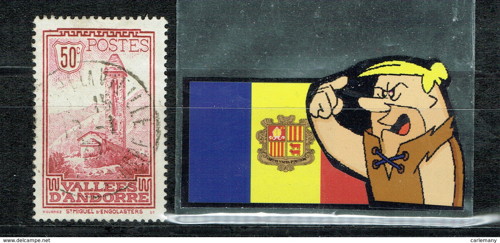 ANDORRE YVERT Nº 35 USAGE TRES BIEN - Used Stamps