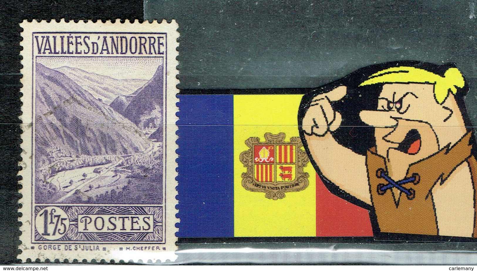 ANDORRE YVERT Nº 40 A USAGE  BIEN - Oblitérés