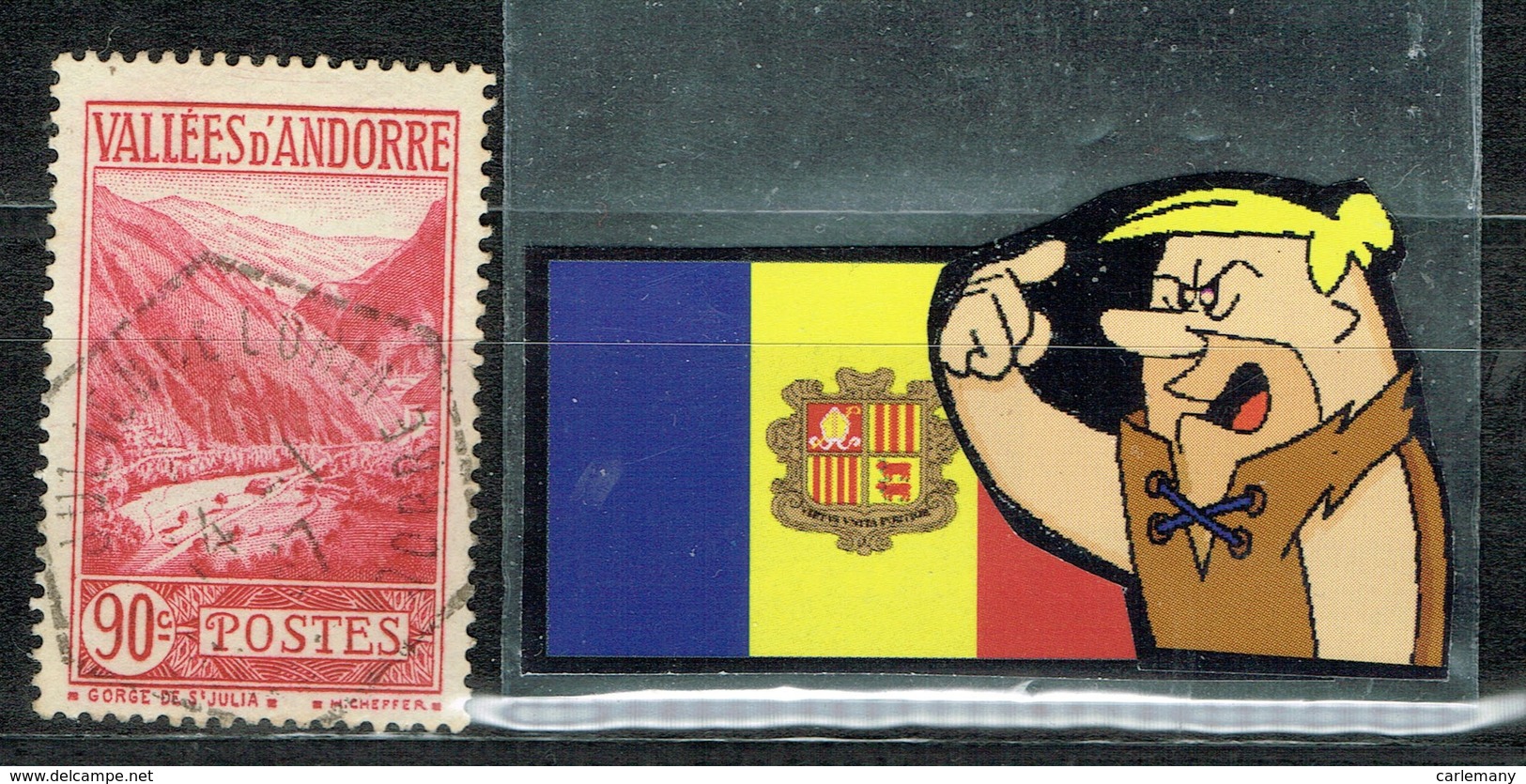 ANDORRE YVERT Nº 38  USAGE  BIEN - Used Stamps