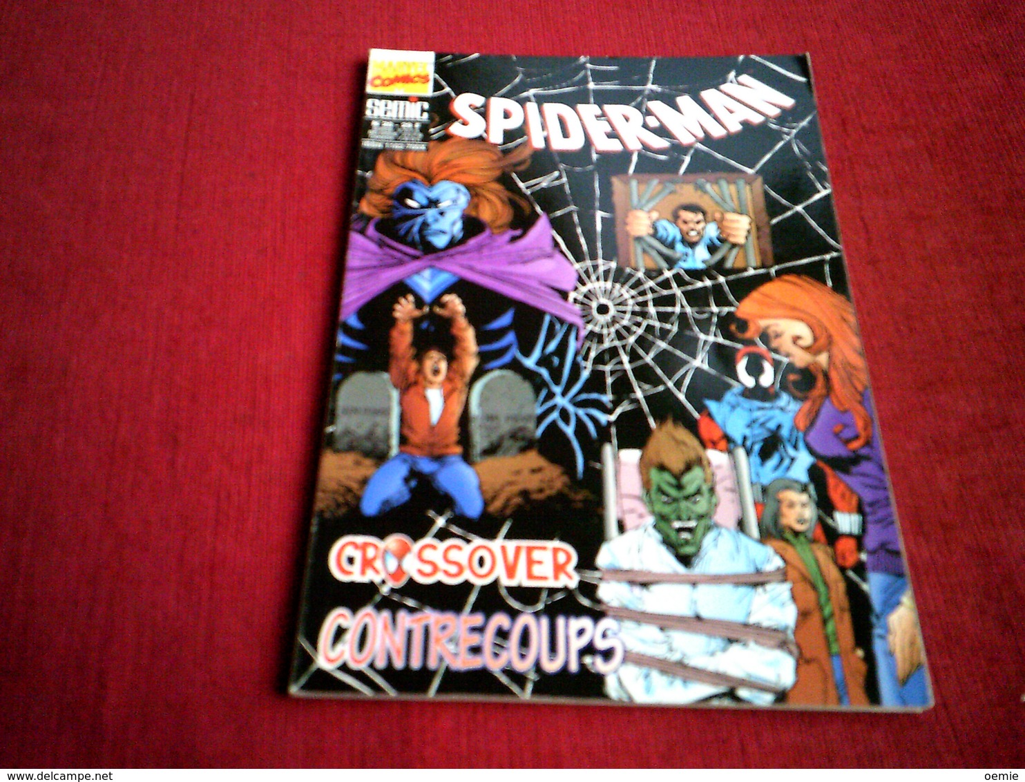 SPIDER MAN    N° 20  CROSSOVER  CONTRECOUPS JUIN 1996 - Spiderman