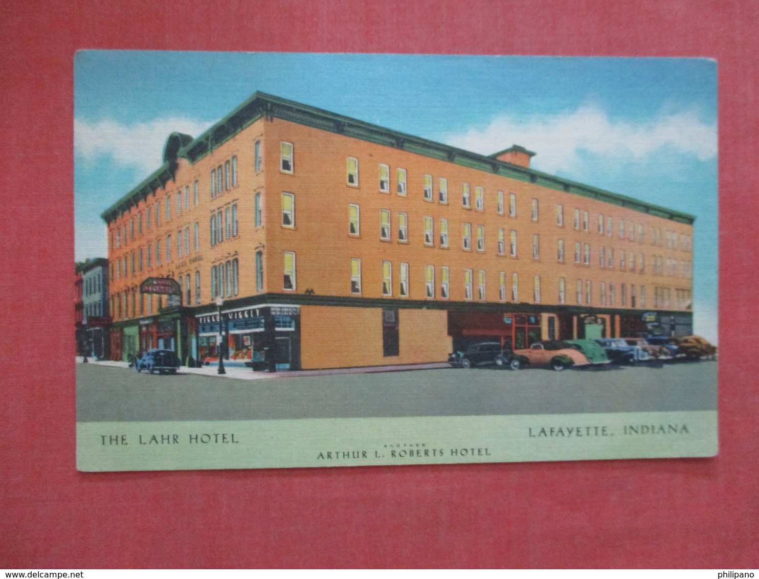 The Lahr Hotel  - Indiana > Lafayette >  Ref 3974 - Lafayette