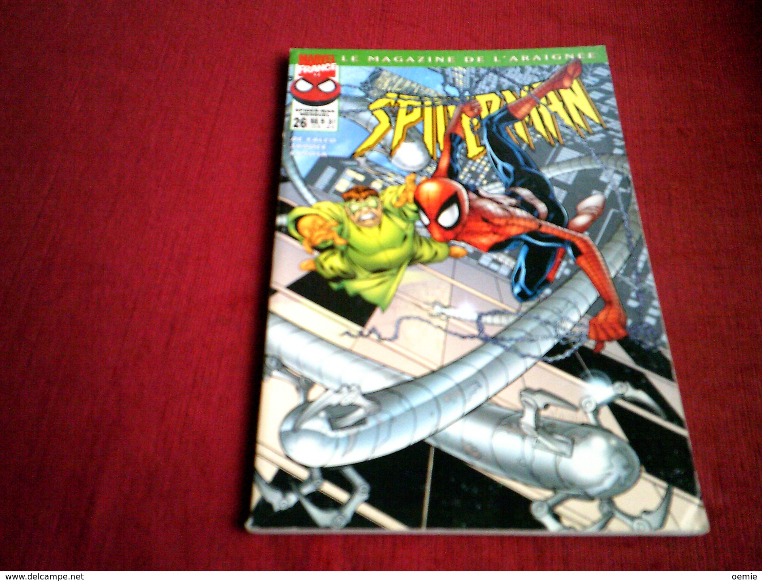 SPIDER MAN  LE MAGAZINE DE L'ARAIGNEE  N° 26   /  DE FALCO / SKROCE / LAROSA  /   MARS  1999 - Spiderman