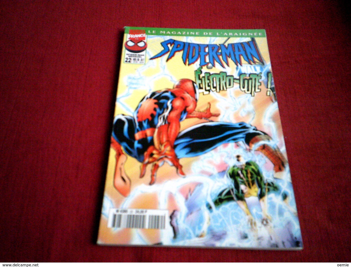 SPIDER MAN  LE MAGAZINE DE L'ARAIGNEE  N° 22  /  ELECTRO CUTE !   /  NOVEMBRE 1998 - Spiderman