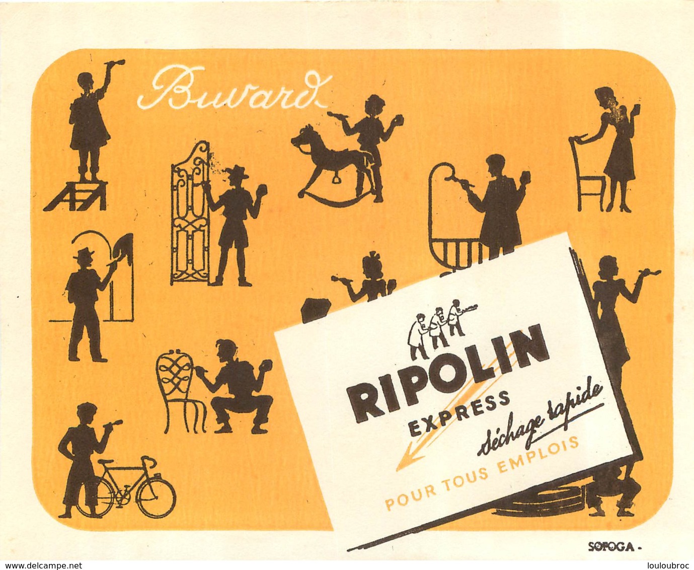 BUVARD PEINTURE RIPOLIN EXPRESS - Peintures