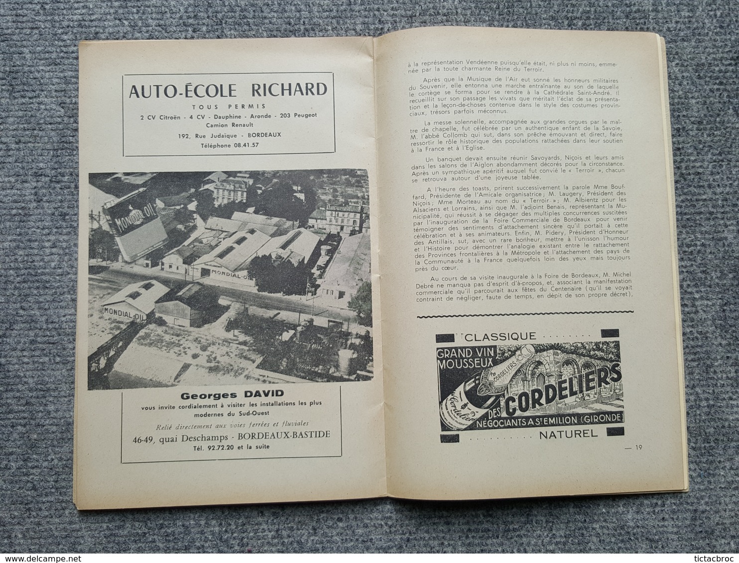 Revue Terroirs De France Novembre Décembre 1960 Numéro 15 - Toerisme En Regio's