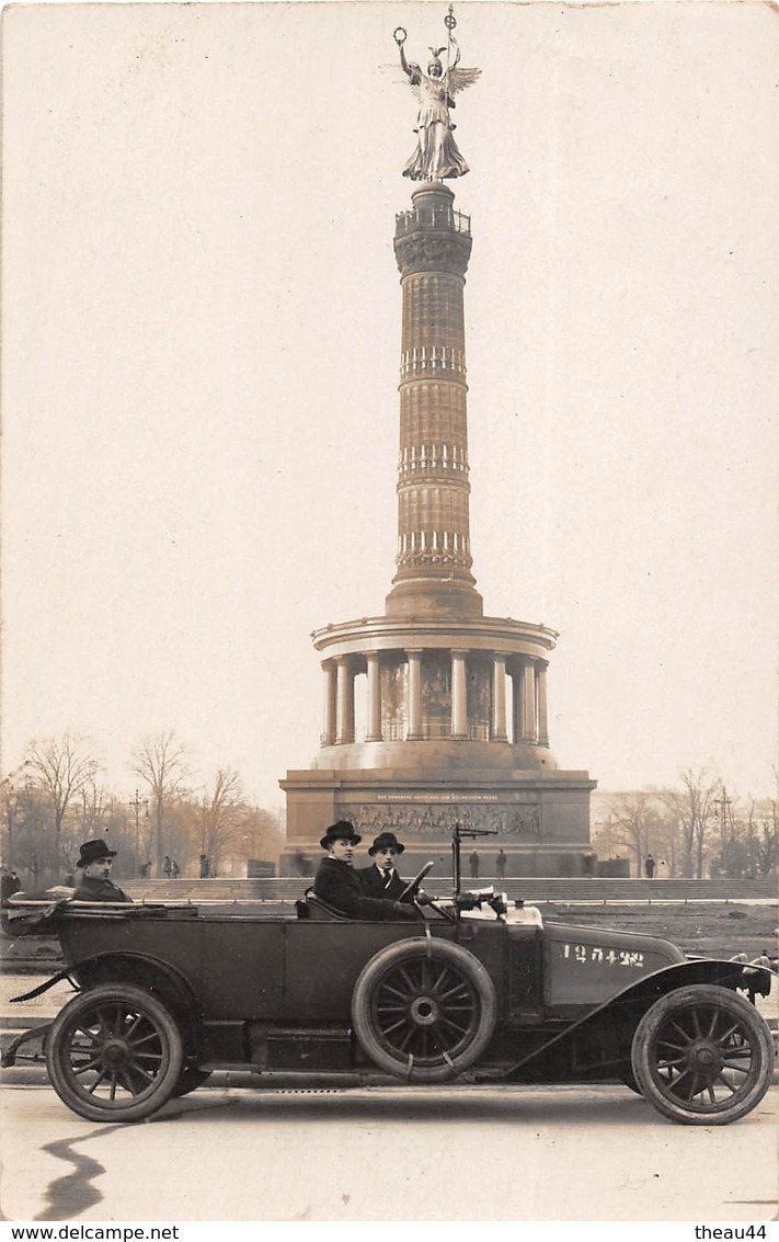 ¤¤  -   ALLEMAGNE   -   BERLIN  -  Carte-Photo De La Colonne De La Victoire  -  Voiture , Tacot      -  ¤¤ - Autres & Non Classés