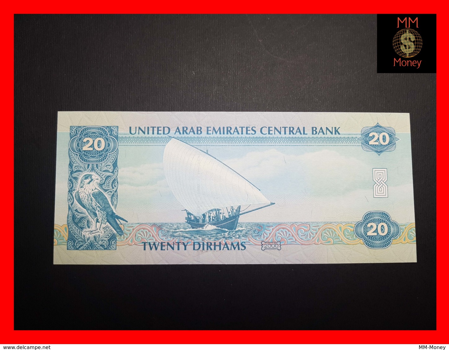 United Arab Emirates 20 Dirhams 2001  P. 21 B  UNC - Emirats Arabes Unis