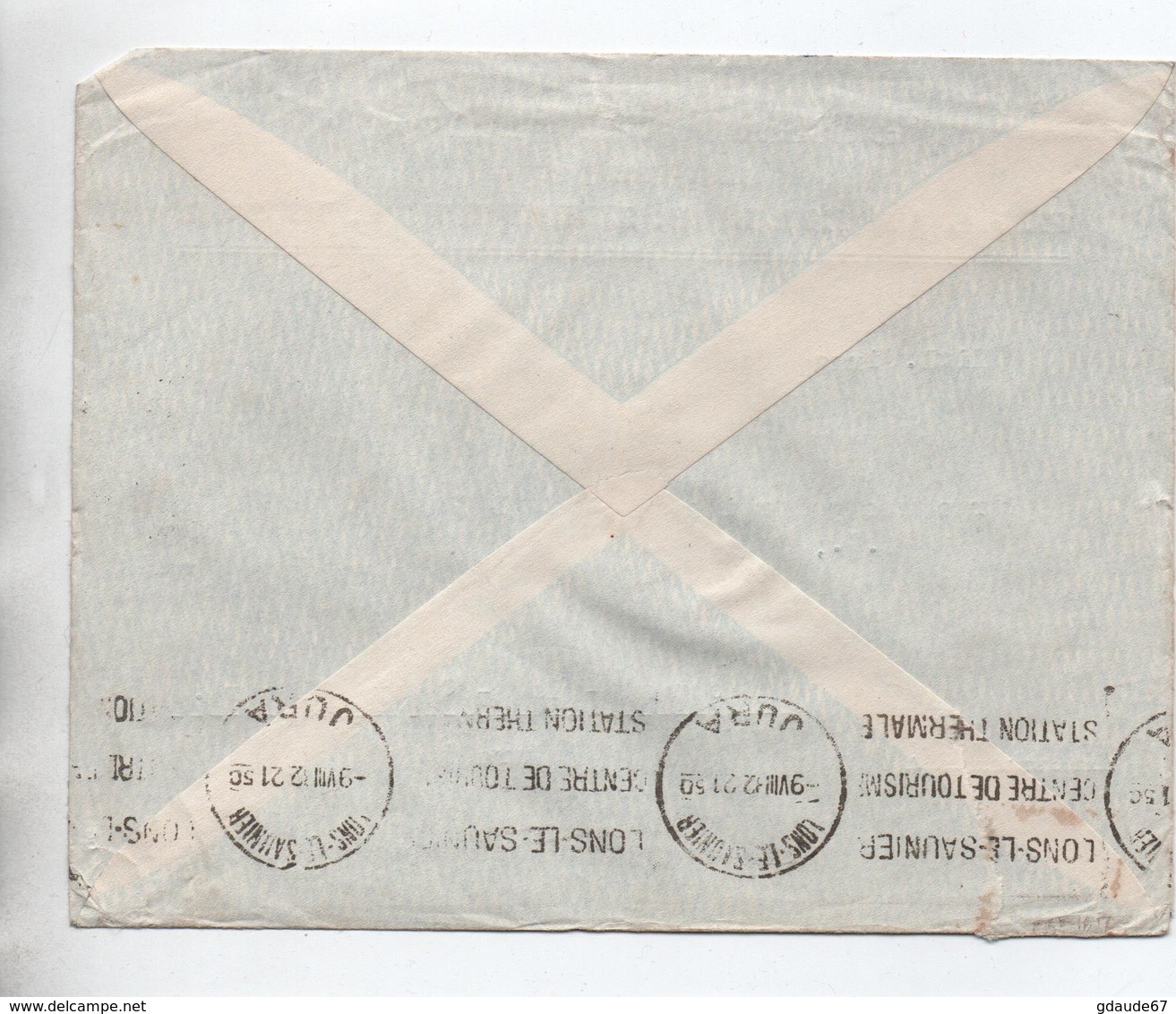 1932 - ENVELOPPE COMMERCIALE De ZELL AM ZILLER Pour LONS LE SAUNIER (JURA) - Covers & Documents