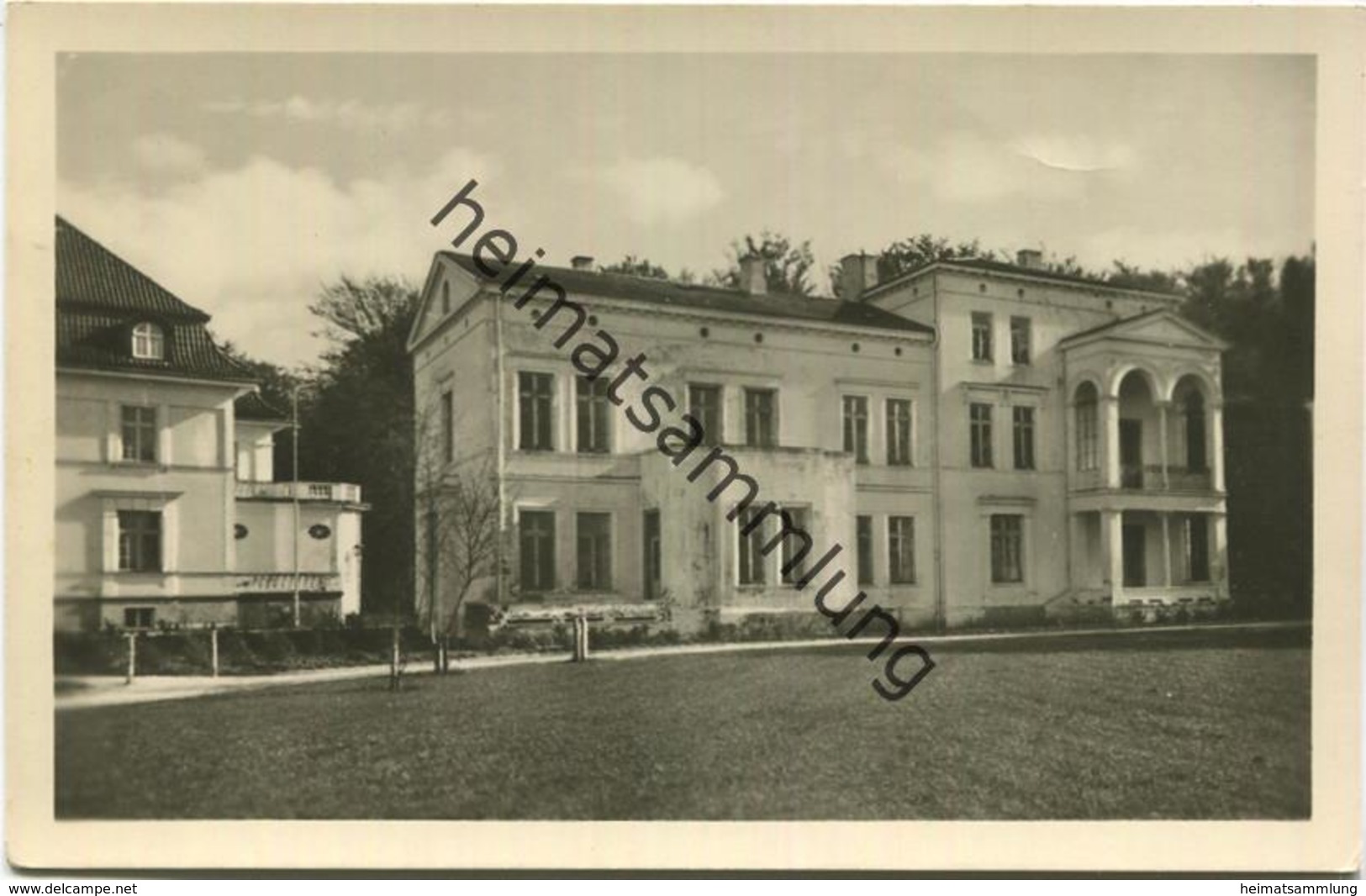 Heiligendamm - Haus John Brinkmann - Foto-AK - VEB Volkskunstverlag Reichenbach 1954 - Heiligendamm