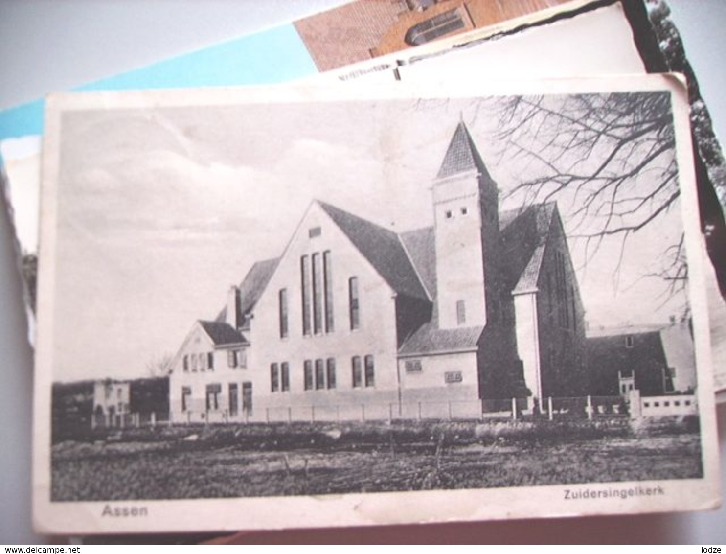 Nederland Holland Pays Bas Assen Met De Zuidersingelkerk Oud - Assen