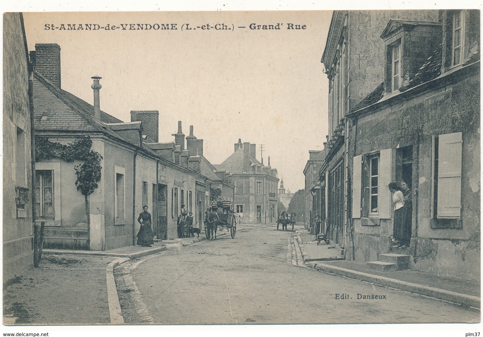 SAINT AMAND DE VENDOME - Grand'Rue - Saint Amand Longpre