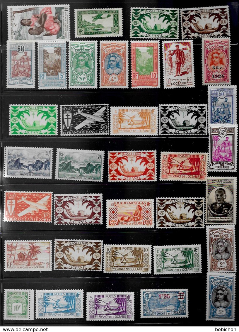 Lot Timbres Neufs* Ancienne Colonie Oceanie - Neufs