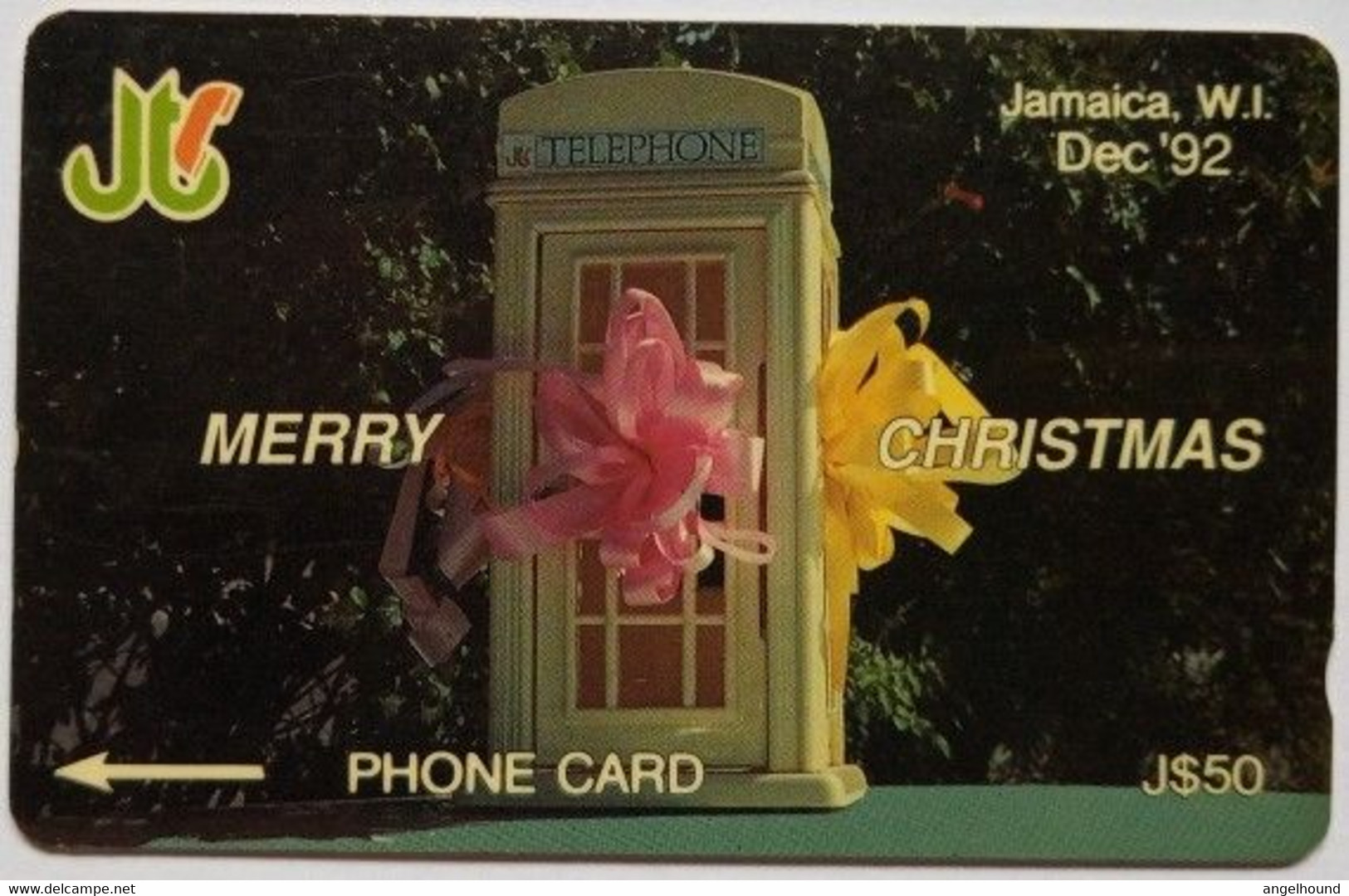 Jamaica J$50  10JAMB  " Merry Christmas " - Jamaïque