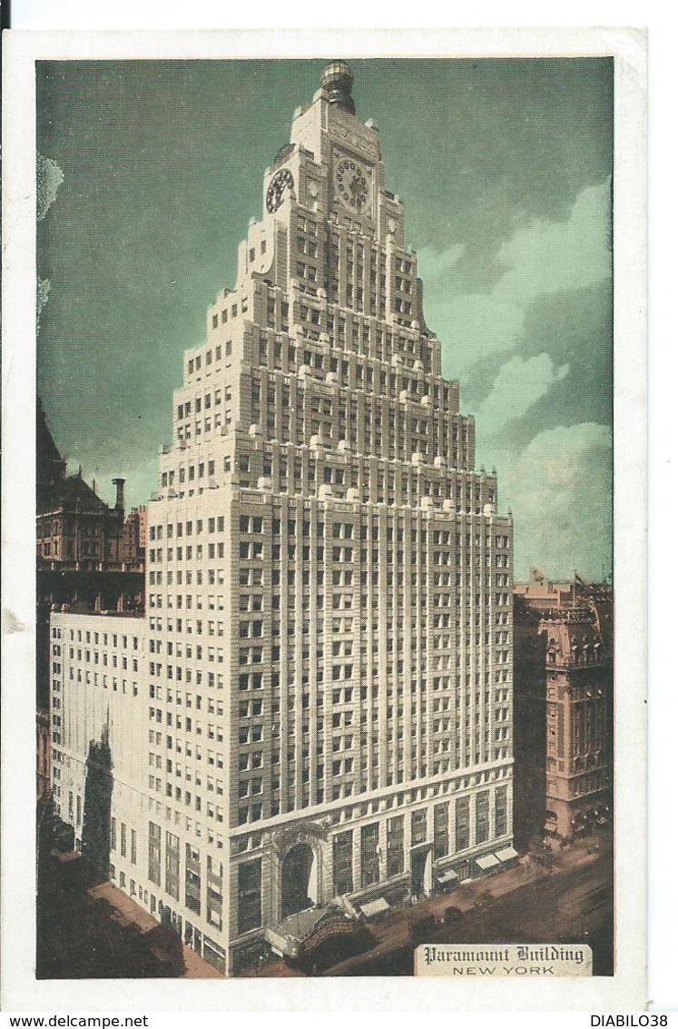 NEW-YORK   ( ETATS-UNIS )   PARAMOUNT BUILDING - Time Square