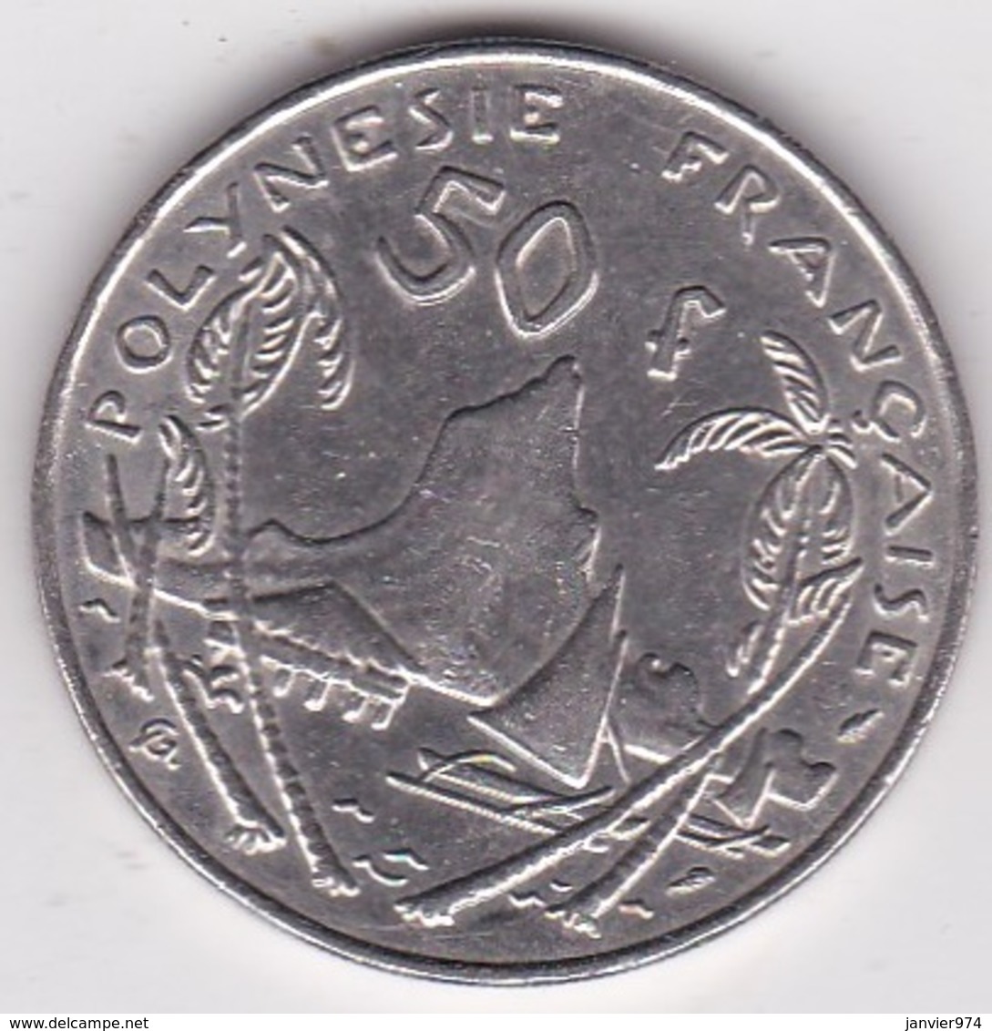 Polynésie Francaise . 50 Francs 1975, En Nickel - Polynésie Française