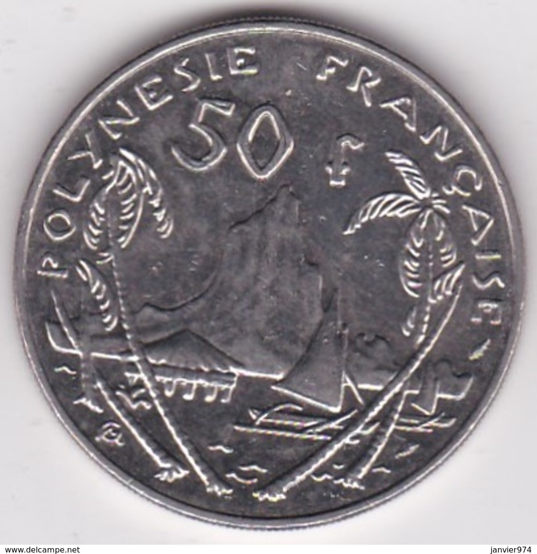 Polynésie Francaise . 50 Francs 1982, En Nickel - Polynésie Française