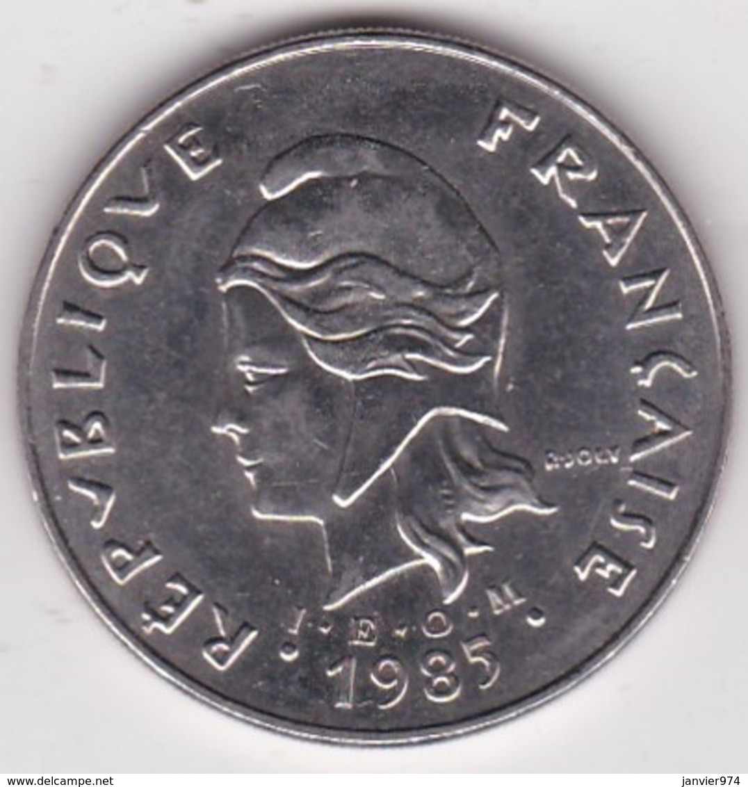 Polynésie Francaise . 50 Francs 1985, En Nickel - Polinesia Francesa