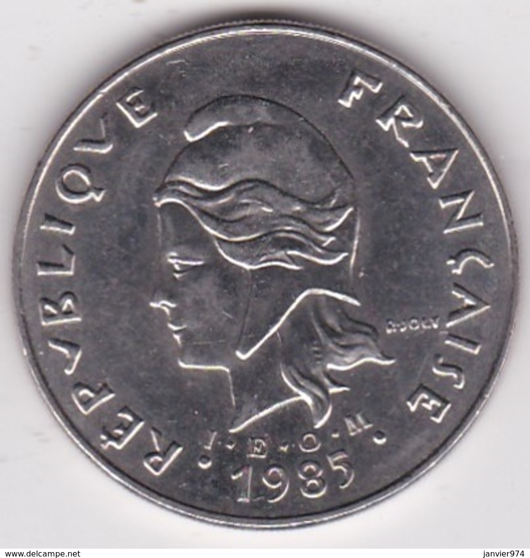 Polynésie Francaise . 50 Francs 1985, En Nickel - Polynésie Française