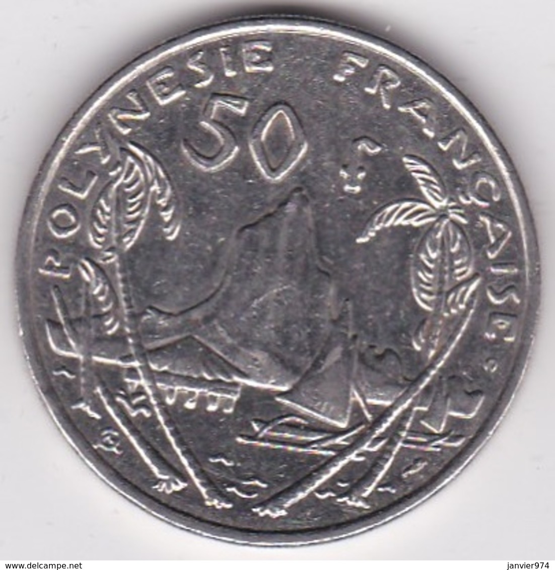 Polynésie Francaise . 50 Francs 2001, En Nickel - Polinesia Francesa